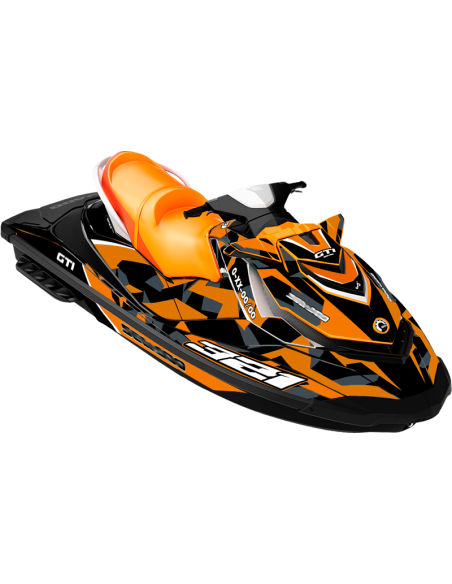 Kit adhesivos Seadoo GTI 2GEN - ABSTRACT CAMO