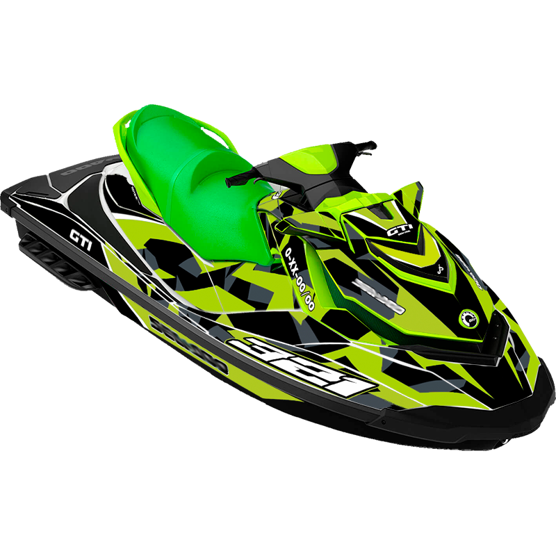 Kit adhesivos Seadoo GTI 2GEN - ABSTRACT CAMO