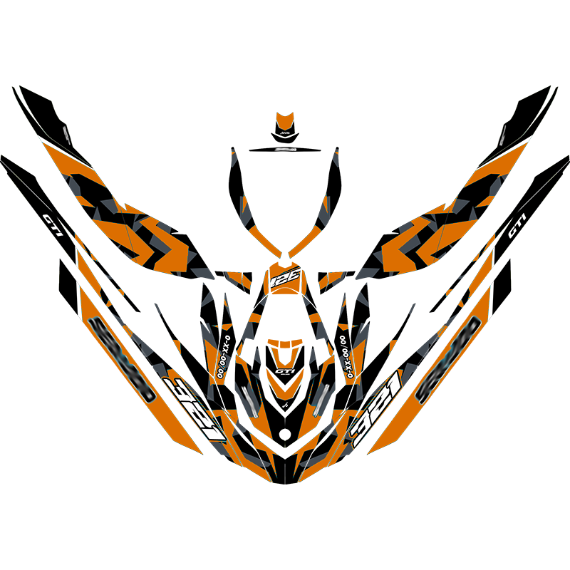 Kit adhesivos Seadoo GTI 2GEN - ABSTRACT CAMO