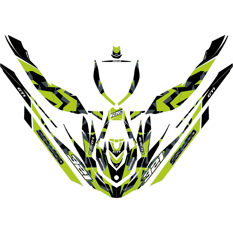 Kit adhesivos Seadoo GTI 2GEN - ABSTRACT CAMO