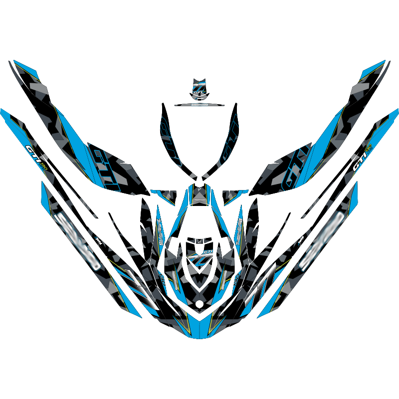 Kit adhesivos Seadoo GTI 2GEN - GEOMETRIC RACE