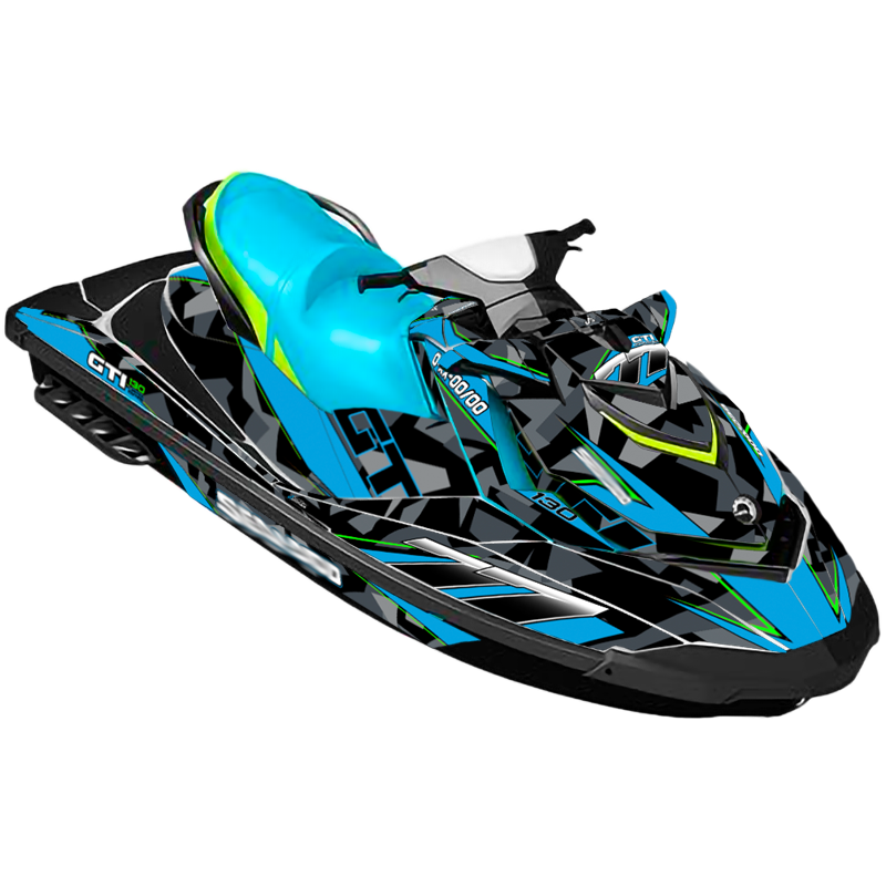 Kit adhesivos Seadoo GTI 2GEN - GEOMETRIC RACE