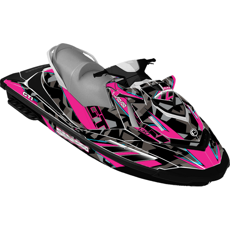 Kit adhesivos Seadoo GTI 2GEN - GEOMETRIC RACE