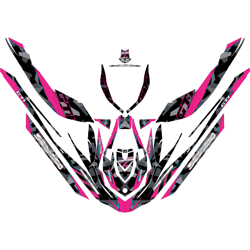 Kit adhesivos Seadoo GTI 2GEN - GEOMETRIC RACE
