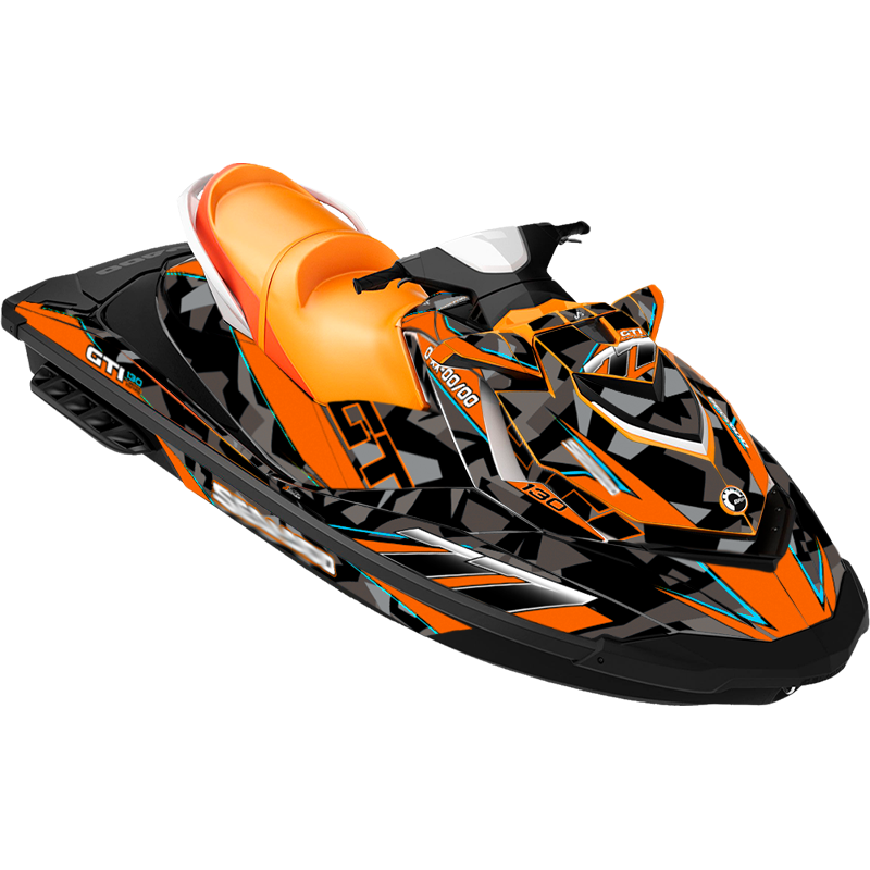 Kit adhesivos Seadoo GTI 2GEN - GEOMETRIC RACE