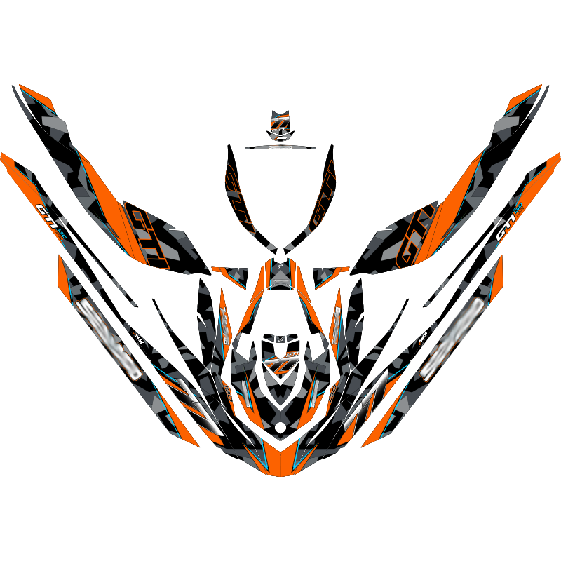 Kit adhesivos Seadoo GTI 2GEN - GEOMETRIC RACE