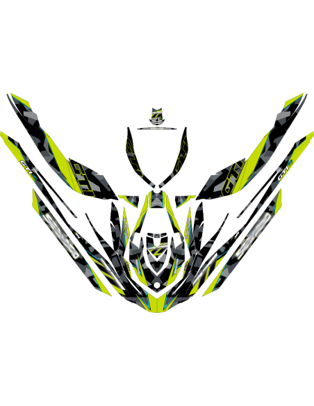 Kit adhesivos Seadoo GTI 2GEN - GEOMETRIC RACE