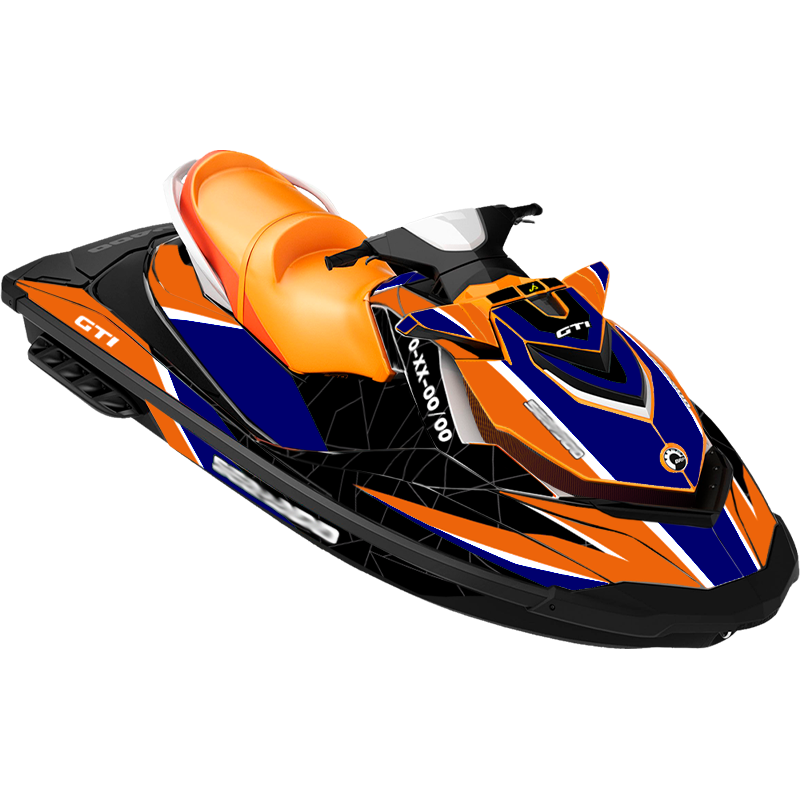 Kit adhesivos Seadoo GTI 2GEN - LINE FLUX