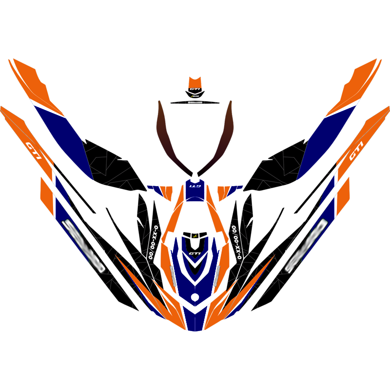 Kit adhesivos Seadoo GTI 2GEN - LINE FLUX
