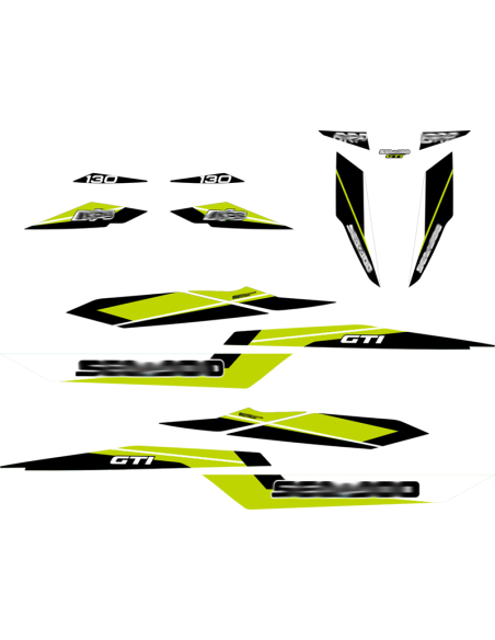 Kit adhesivos Seadoo GTI 2GEN - MINIKIT