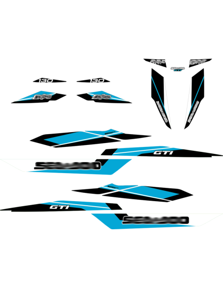 Kit adhesivos Seadoo GTI 2GEN - MINIKIT