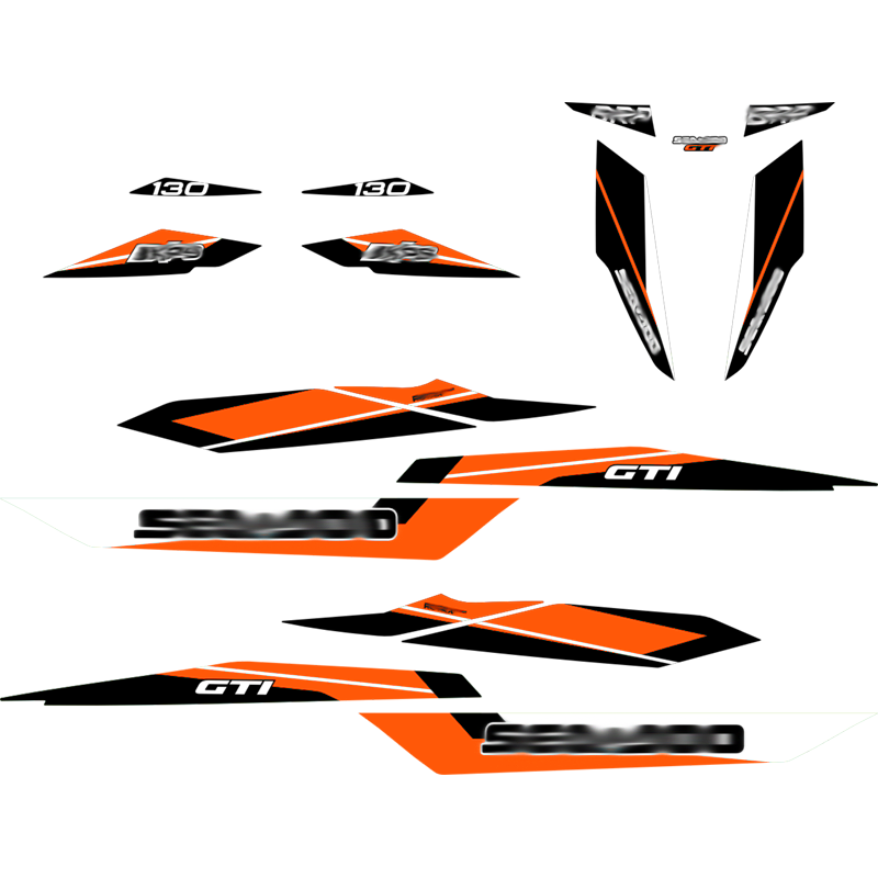 Kit adhesivos Seadoo GTI 2GEN - MINIKIT
