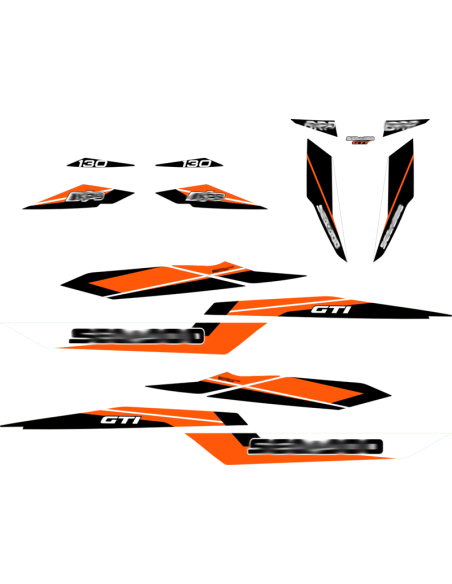 Kit adhesivos Seadoo GTI 2GEN - MINIKIT