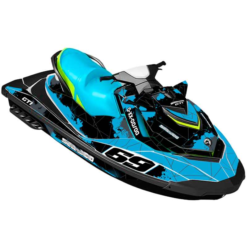 Kit adhesivos Seadoo GTI 2GEN - PAINT RACING