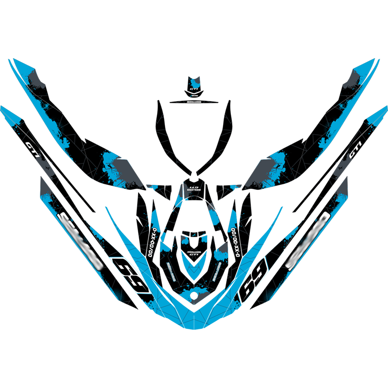 Kit adhesivos Seadoo GTI 2GEN - PAINT RACING