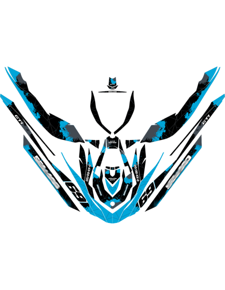 Kit adhesivos Seadoo GTI 2GEN - PAINT RACING