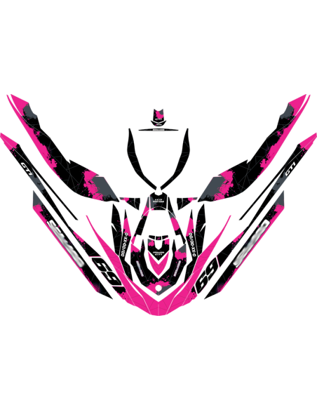 Kit adhesivos Seadoo GTI 2GEN - PAINT RACING