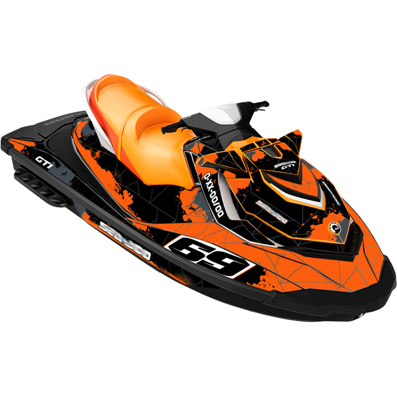 Kit adhesivos Seadoo GTI 2GEN - PAINT RACING