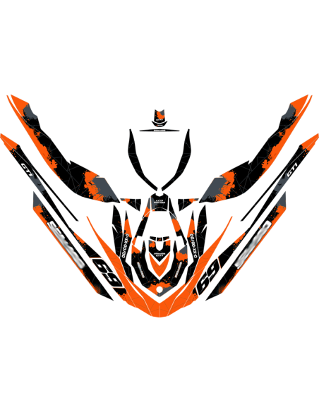 Kit adhesivos Seadoo GTI 2GEN - PAINT RACING
