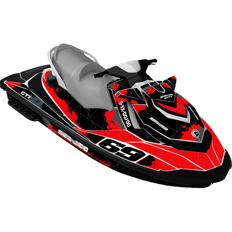 Kit adhesivos Seadoo GTI 2GEN - PAINT RACING