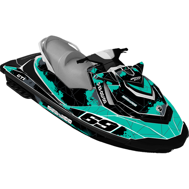 Kit adhesivos Seadoo GTI 2GEN - PAINT RACING