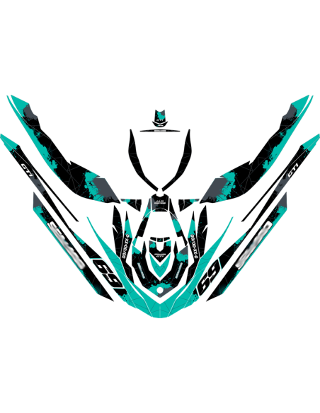 Kit adhesivos Seadoo GTI 2GEN - PAINT RACING