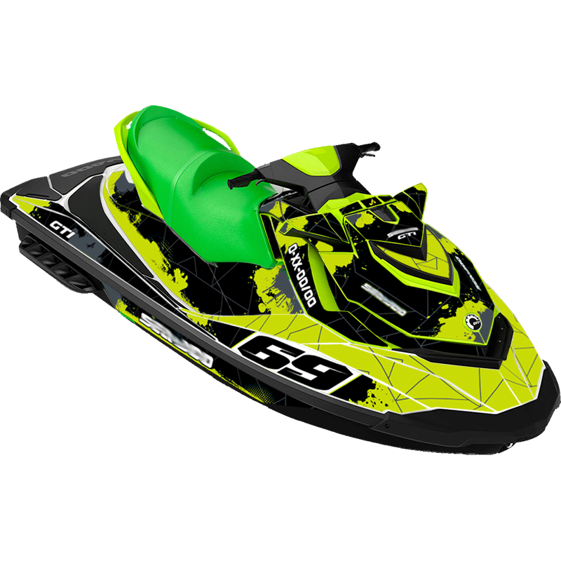 Kit adhesivos Seadoo GTI 2GEN - PAINT RACING