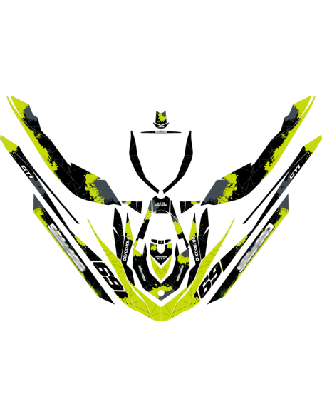 Kit adhesivos Seadoo GTI 2GEN - PAINT RACING