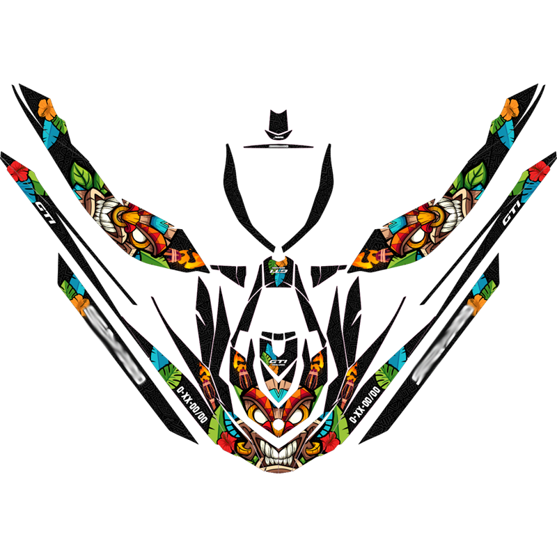 Kit adhesivos Seadoo GTI 2GEN - TIKI