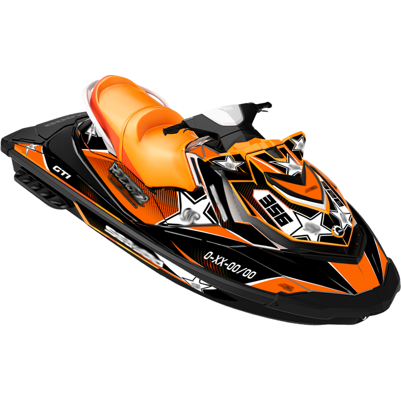 Kit adhesivos Seadoo GTI 2GEN - ROCKSTAR