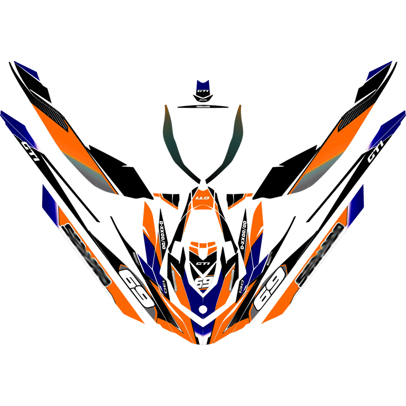 Kit adhesivos Seadoo GTI 2GEN - RACING V2