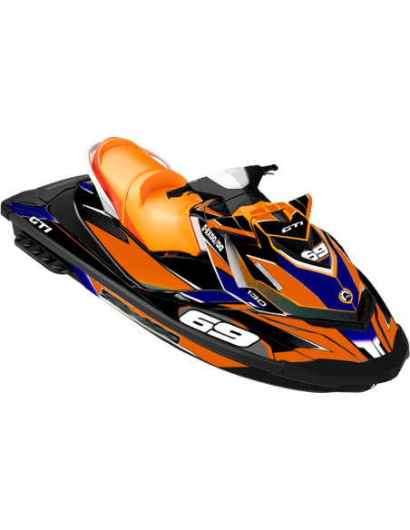 Kit adhesivos Seadoo GTI 2GEN - RACING V2