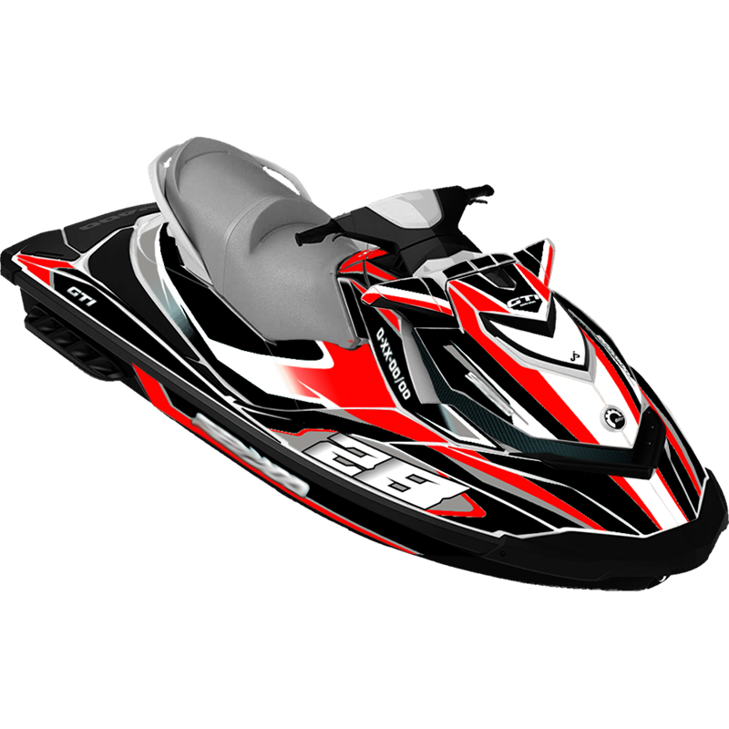 Kit adhesivos Seadoo GTI 2GEN - RACING V1