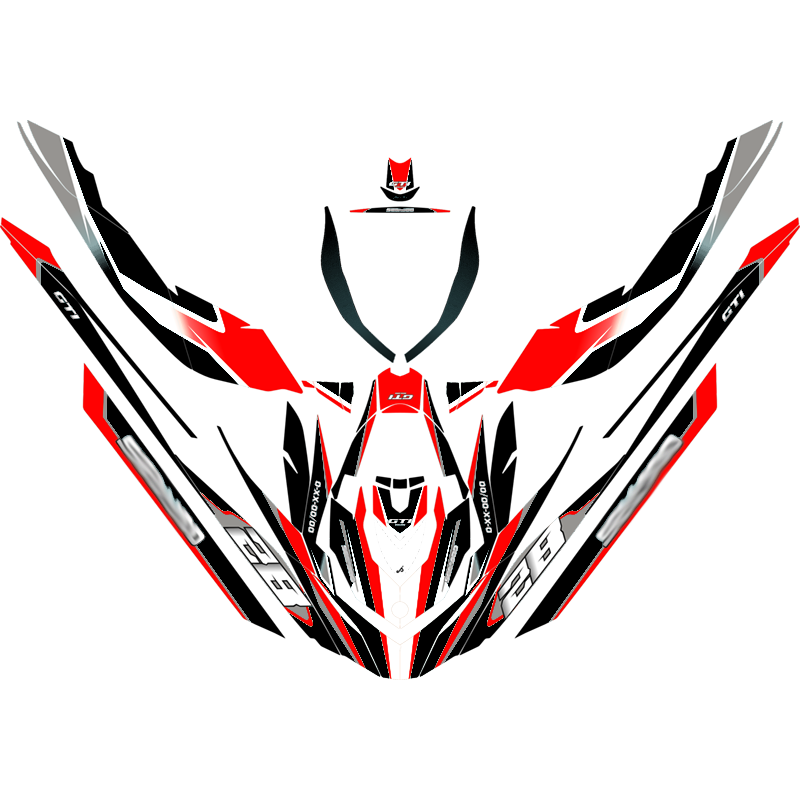 Kit adhesivos Seadoo GTI 2GEN - RACING V1