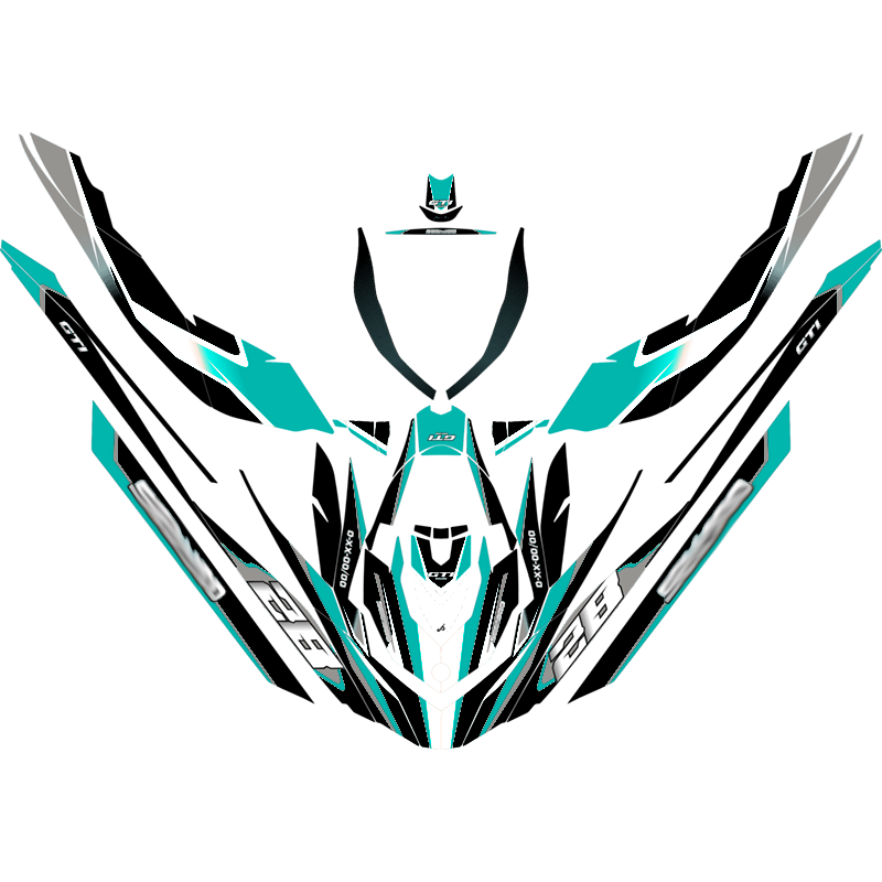 Kit adhesivos Seadoo GTI 2GEN - RACING V1