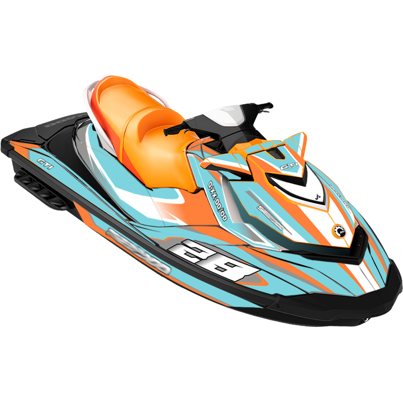 Kit adhesivos Seadoo GTI 2GEN - RACING V1