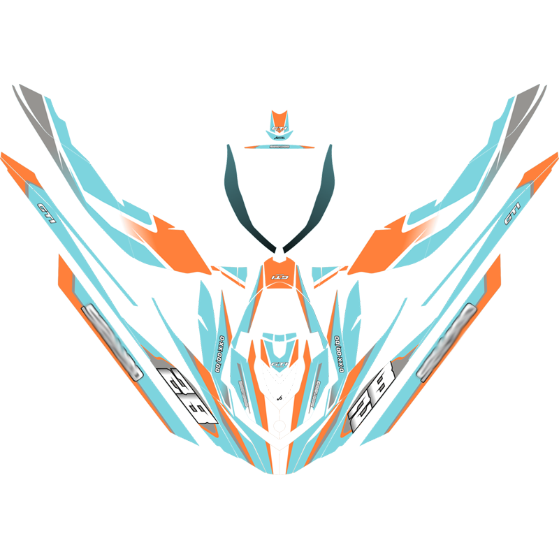 Kit adhesivos Seadoo GTI 2GEN - RACING V1