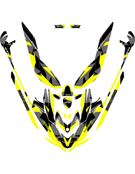 Kit adhesivos Seadoo GTI 3GEN - ABSTRACT CAMO