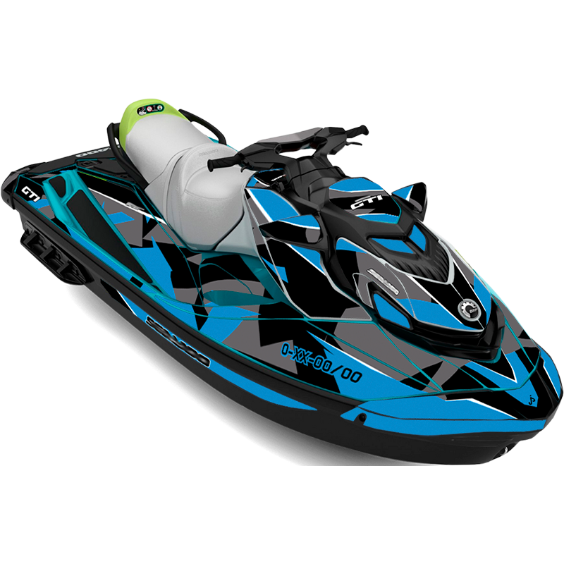 Kit adhesivos Seadoo GTI 3GEN - ABSTRACT CAMO