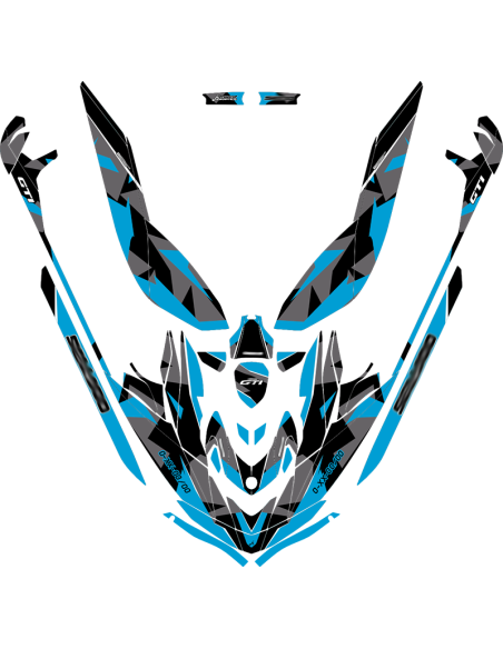 Kit adhesivos Seadoo GTI 3GEN - ABSTRACT CAMO
