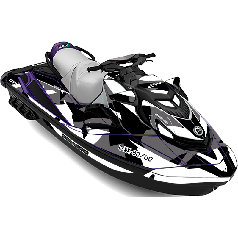 Kit adhesivos Seadoo GTI 3GEN - ABSTRACT CAMO