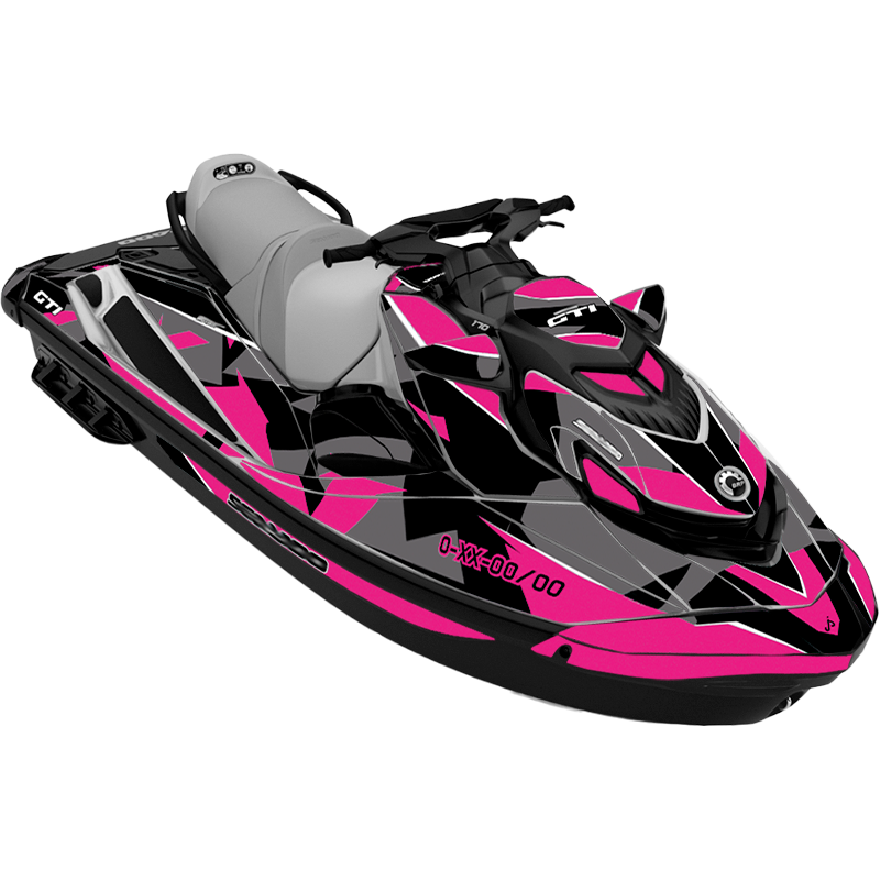 Kit adhesivos Seadoo GTI 3GEN - ABSTRACT CAMO