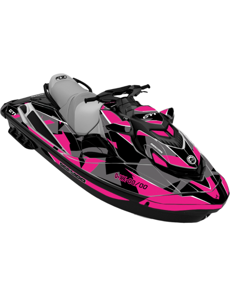 Kit adhesivos Seadoo GTI 3GEN - ABSTRACT CAMO