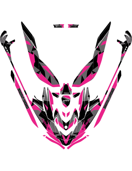 Kit adhesivos Seadoo GTI 3GEN - ABSTRACT CAMO