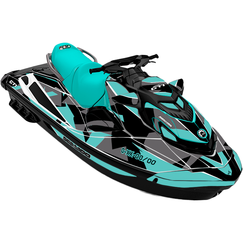 Kit adhesivos Seadoo GTI 3GEN - ABSTRACT CAMO