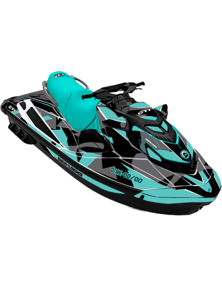 Kit adhesivos Seadoo GTI 3GEN - ABSTRACT CAMO