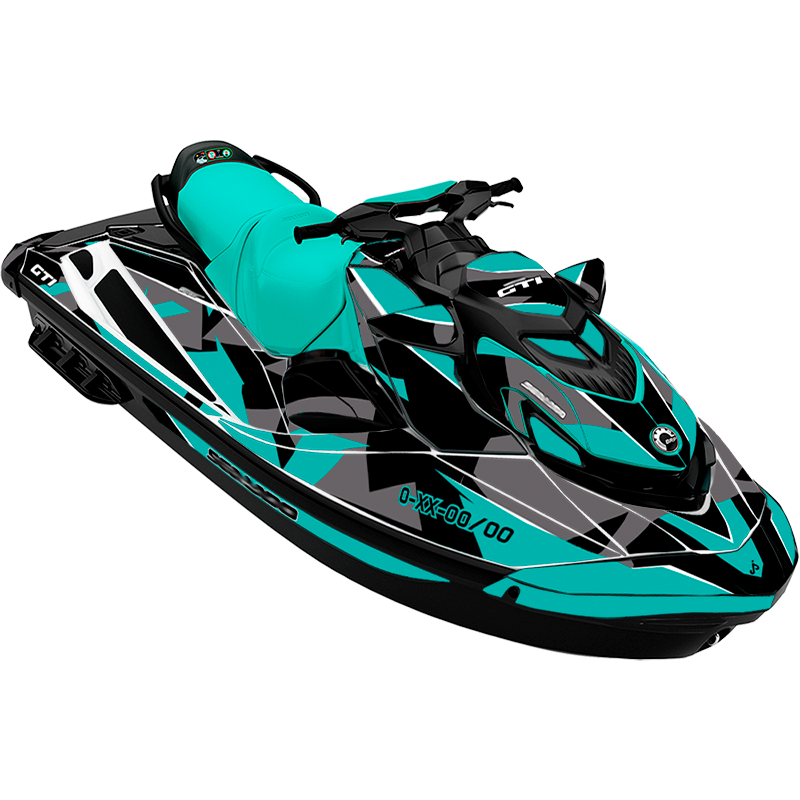 Kit adhesivos Seadoo GTI 3GEN - ABSTRACT CAMO