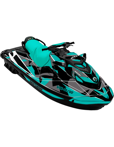 Kit adhesivos Seadoo GTI 3GEN - ABSTRACT CAMO