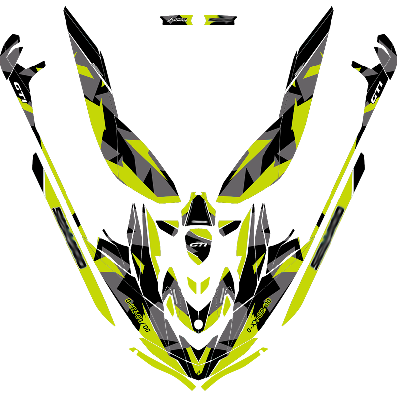 Kit adhesivos Seadoo GTI 3GEN - ABSTRACT CAMO
