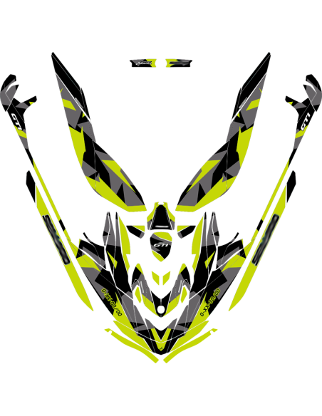 Kit adhesivos Seadoo GTI 3GEN - ABSTRACT CAMO